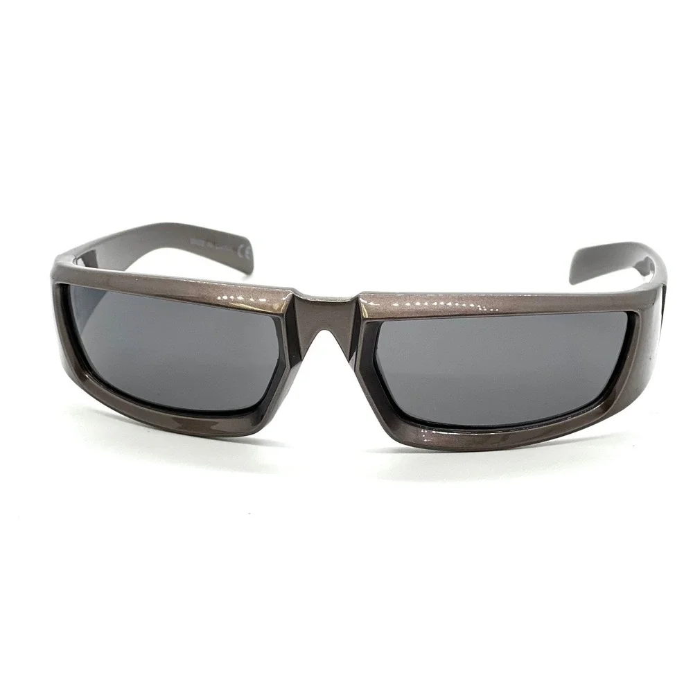 Sunglasses Sports UV400 Protection Gray Frame Fishing Running Shades Retro Gafas